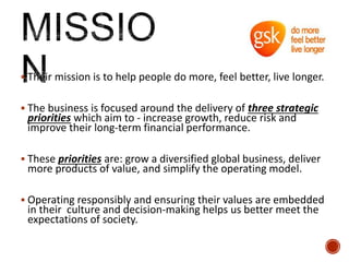 Case Study Analysis on GlaxoSmithkline | PPTX