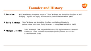 GSK company Presentation information about compay | PPTX