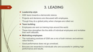 GSK Pakistan Presentation | PPTX
