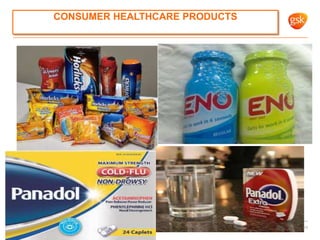 CONSUMER HEALTHCARE PRODUCTS
FTSE 100 COMPANY - GLAXOSMITHKLINE 15
 