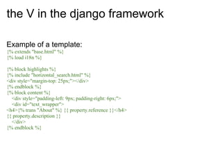 A gentle intro to the Django Framework | PPT