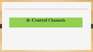 B- Control Channels
 