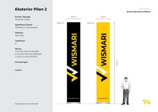 GSM WISMARI (GRAFIS STANDAR MANUAL) | PDF