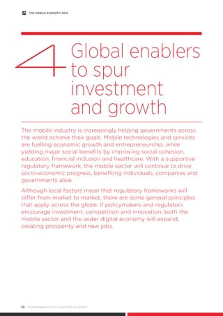 Gsma global mobile economy report 2015