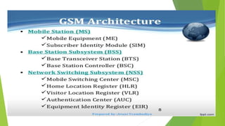 GSM Architecture | PPTX