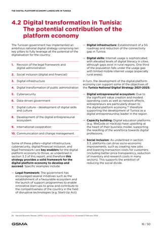 The Digital Platform Economy Landscape in Tunisia | PDF