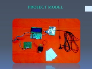 Gsm based bus passenger counting system using rfid card | PPTX