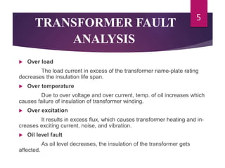 Gsm based transformer fault detection system