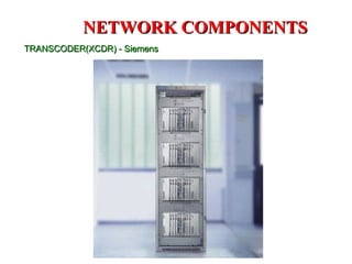 NETWORK COMPONENTS
TRANSCODER(XCDR) - Siemens
 