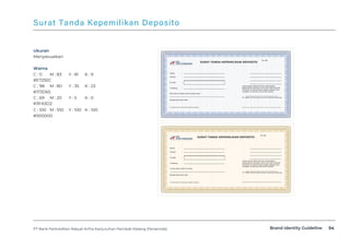 PT Bank Perkreditan Rakyat Artha Kanjuruhan Pemkab Malang (Perseroda) 54Brand Identity Guideline
SURAT TANDA KEPEMILIKAN D...