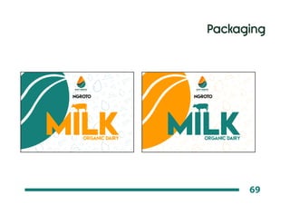 Packaging
69
NGROTO
W I S ATA A D R E N A L I N E
MILKOrganic Dairy
NGROTO
W I S ATA A D R E N A L I N E
MILKOrganic Dairy
 