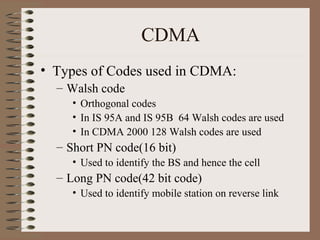 Gsm cdma1 | PPT