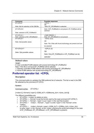 Gsm developer guide gsm at commands - rev a | PDF