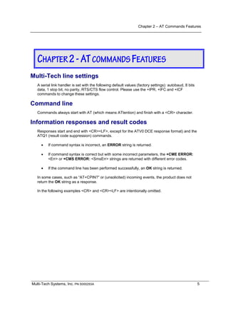 Gsm developer guide gsm at commands - rev a | PDF