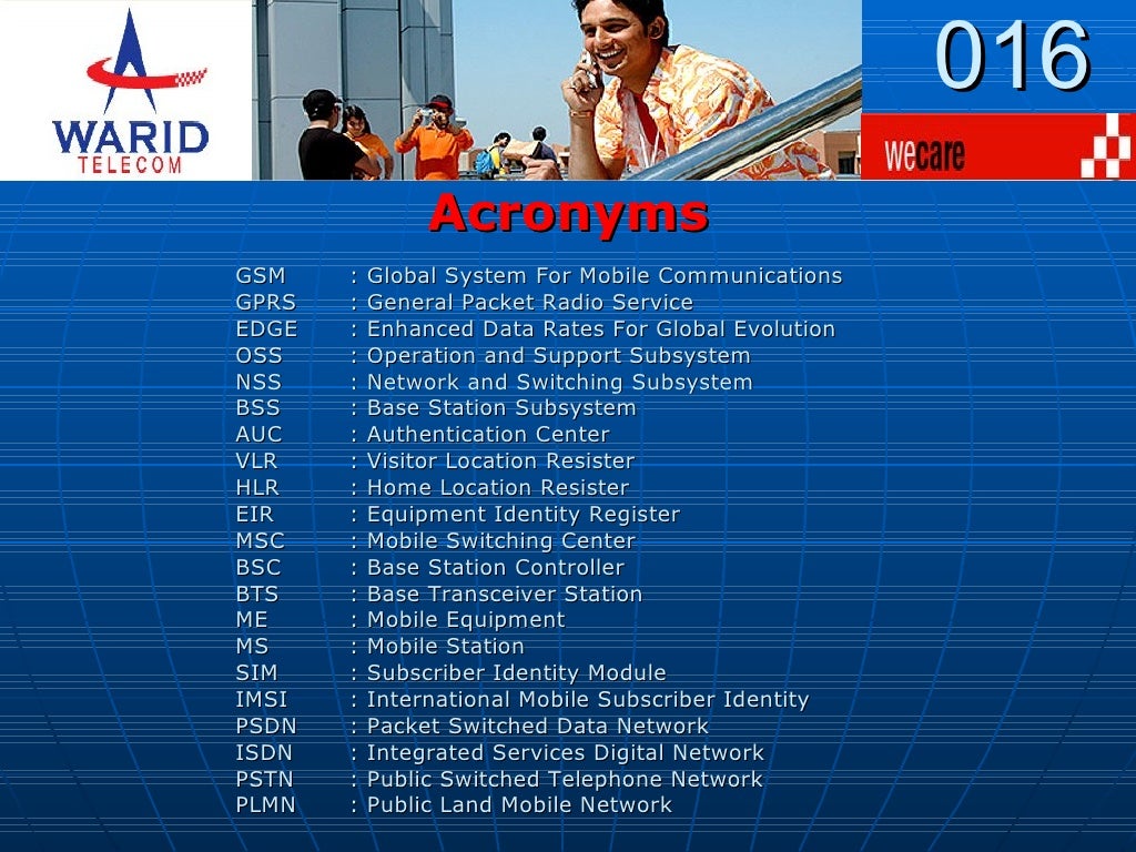 Gsm, gprs, edge presentation