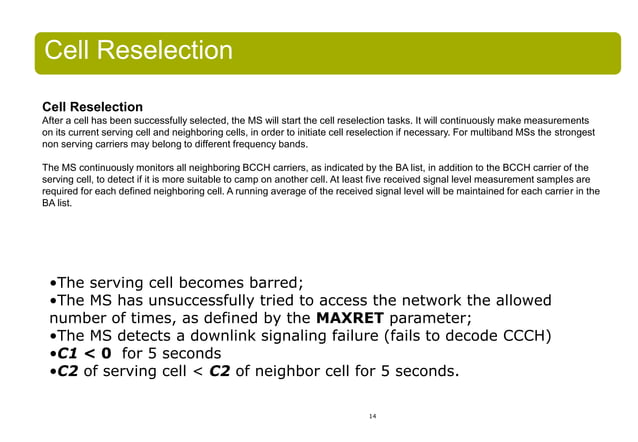 GSM Idle Mode Behavior | PDF