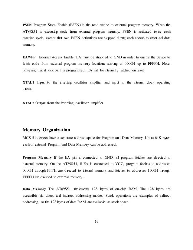 At89s51 Datasheet