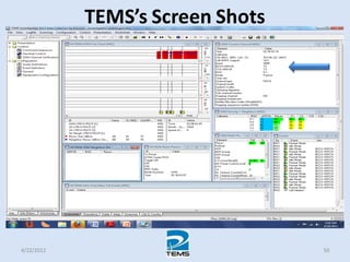 TEMS’s Screen Shots
4/22/2012 50
 