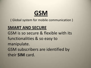 Gsm ppt | PPT