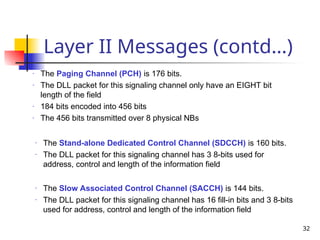 GSM_Protocol StackWhat is GSM? Nomenclature GSM Protocol Architecture ...