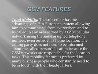 Gsm security and encryption | PPTX