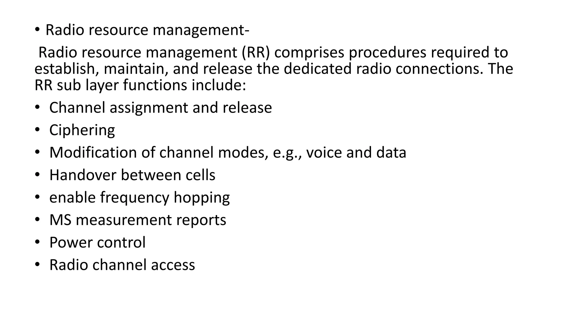 Gsm signaling protocol | PPTX