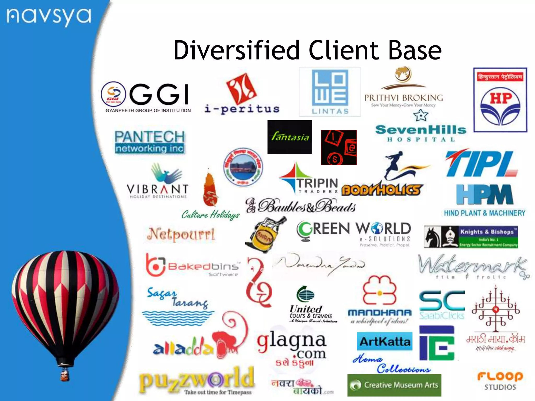 Diversified Client Base
