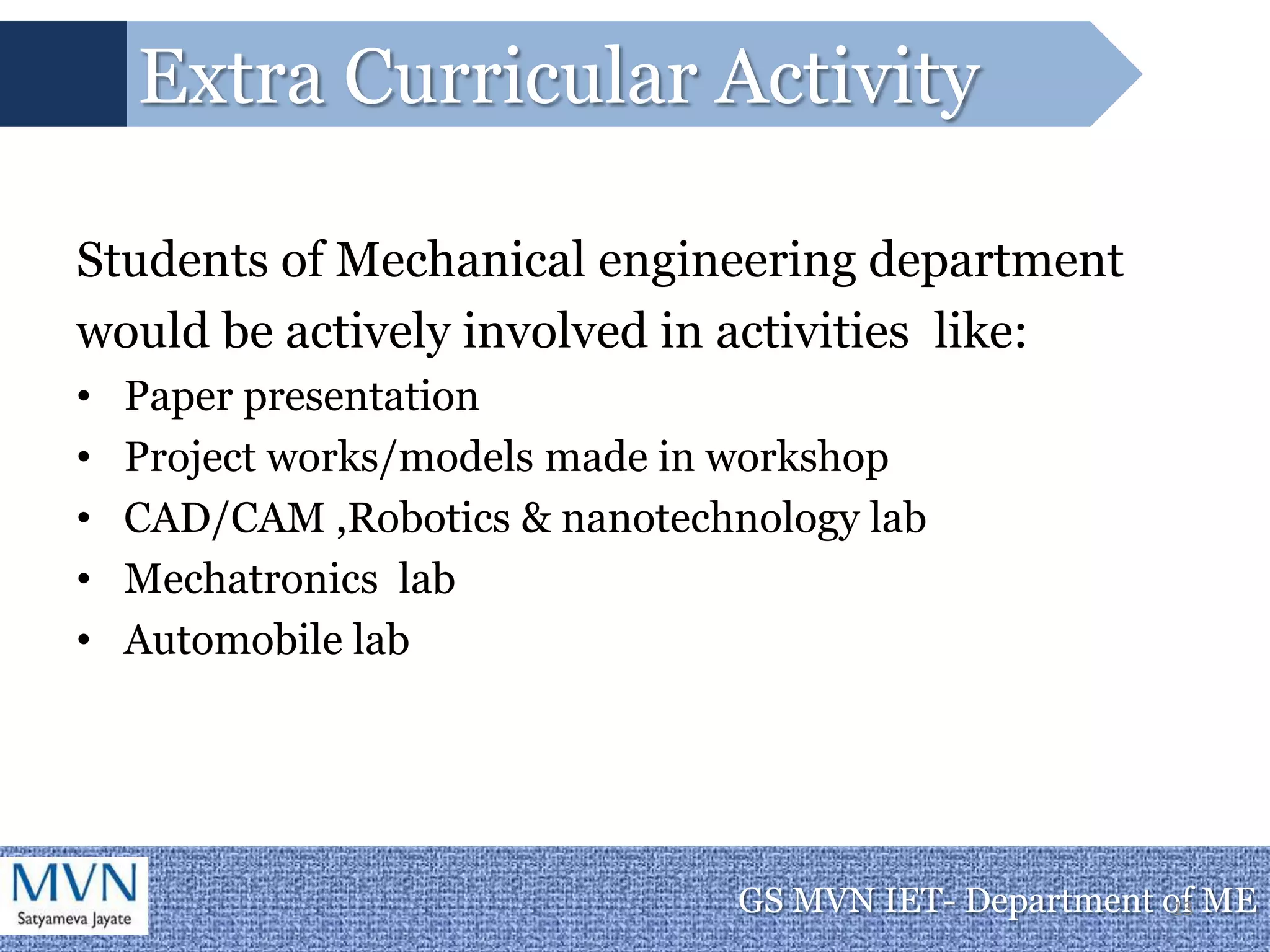 Computer Aided Drafting Lab