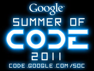 Google Summer of Code 2011 (English)