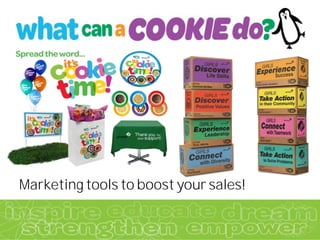 Marketing tools to boost your sales!
 
