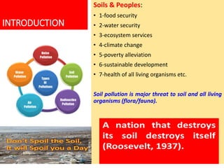 Prevention Of Soil Pollution