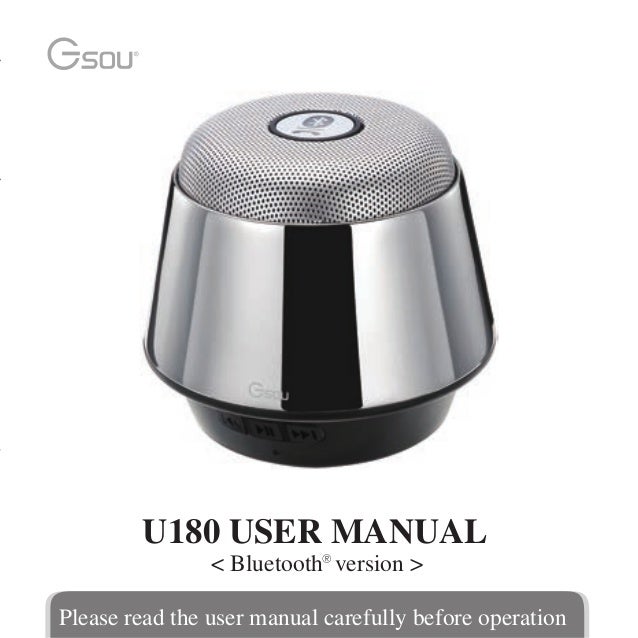 User Manual Search Engine - VR600BTPB Bluetooth Speaker ...