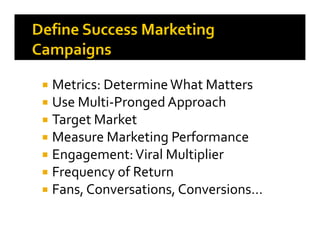 Facebook Marketing for Brands