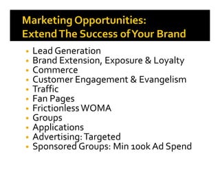 Facebook Marketing for Brands