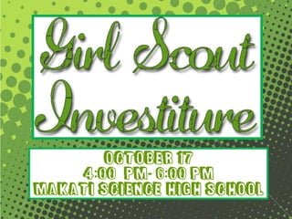 Investiture
October 17
4:00 PM- 6:00 PM
Makati Science High School
 