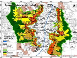 Articulación con
AMVA-UNAL
 