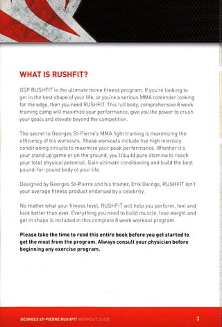 Rushfit full body strength and conditioning sale