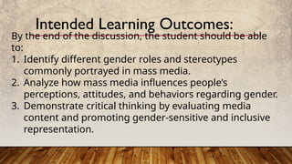 Exploring Gender Roles, Stereotypes, and Media Influence in Popular ...