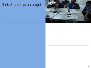 44
Agile
Pair
Outils
Il était une fois un projet
 
