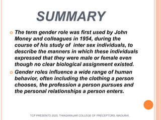 Gender Roles In Society