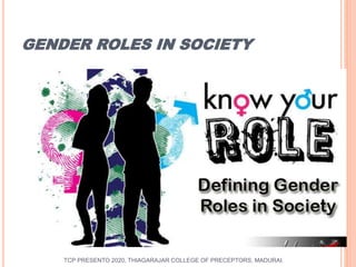 Gender Roles In Society