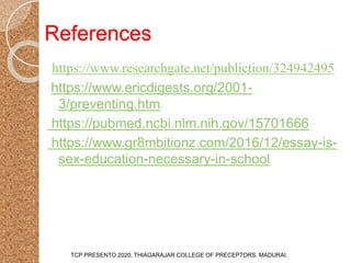 ROLE OF EDUCATION IN PREVENTING SEXUAL ABUSE AND VIOLENCE | PPTX
