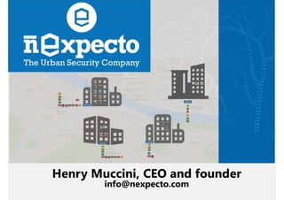 Henry Muccini – GSSI «Smart City Looks like…» 2019
39
Our Mission
Services
MobiTick Multi-Site Monitoro Expecto Pianifico...