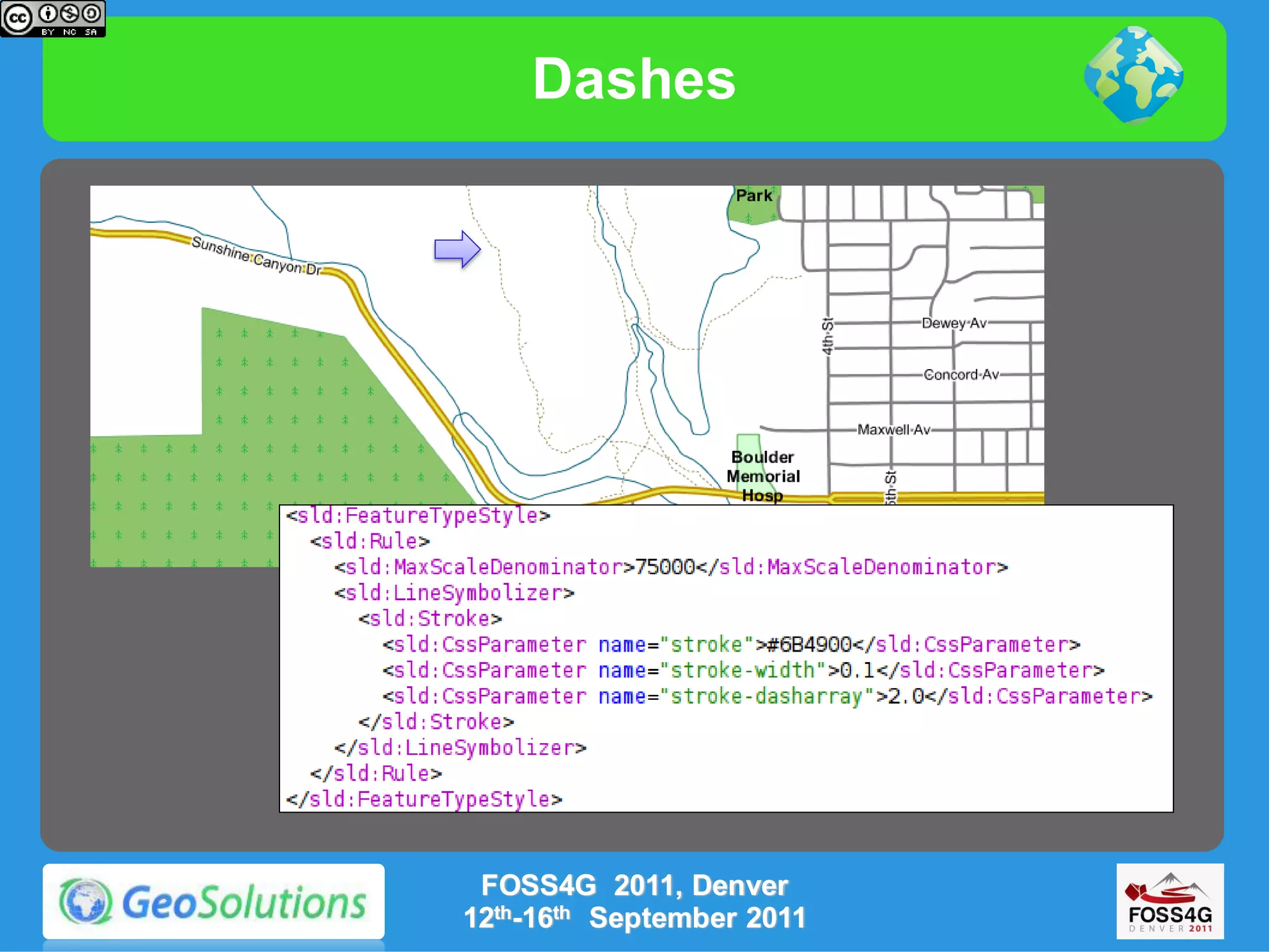 Dashes




 FOSS4G 2011, Denver
12th-16th September 2011
 