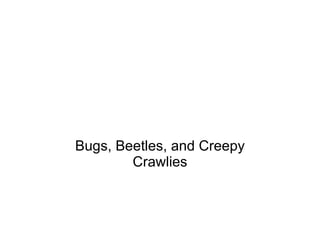 Swaps And Insects Girl Scout SWAPs Guide: Animal & Insect SWAPs | PPT