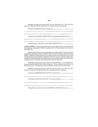 Baron & Budd "Preparing For Your Deposition" handout to asbestos plaintiffs