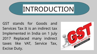 GST goods and services tax of india.pptx