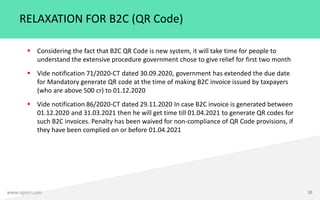 GST Alert 9 - E-Invoicing effective from 01.01.2021