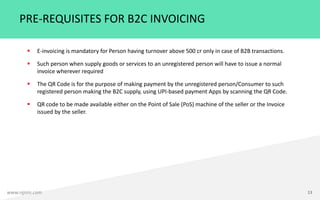 GST Alert 9 - E-Invoicing effective from 01.01.2021