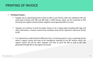 GST Alert 9 - E-Invoicing effective from 01.01.2021